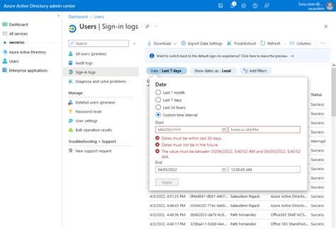 o365 login history|Microsoft 365: Find the Last Login Date of the Users.